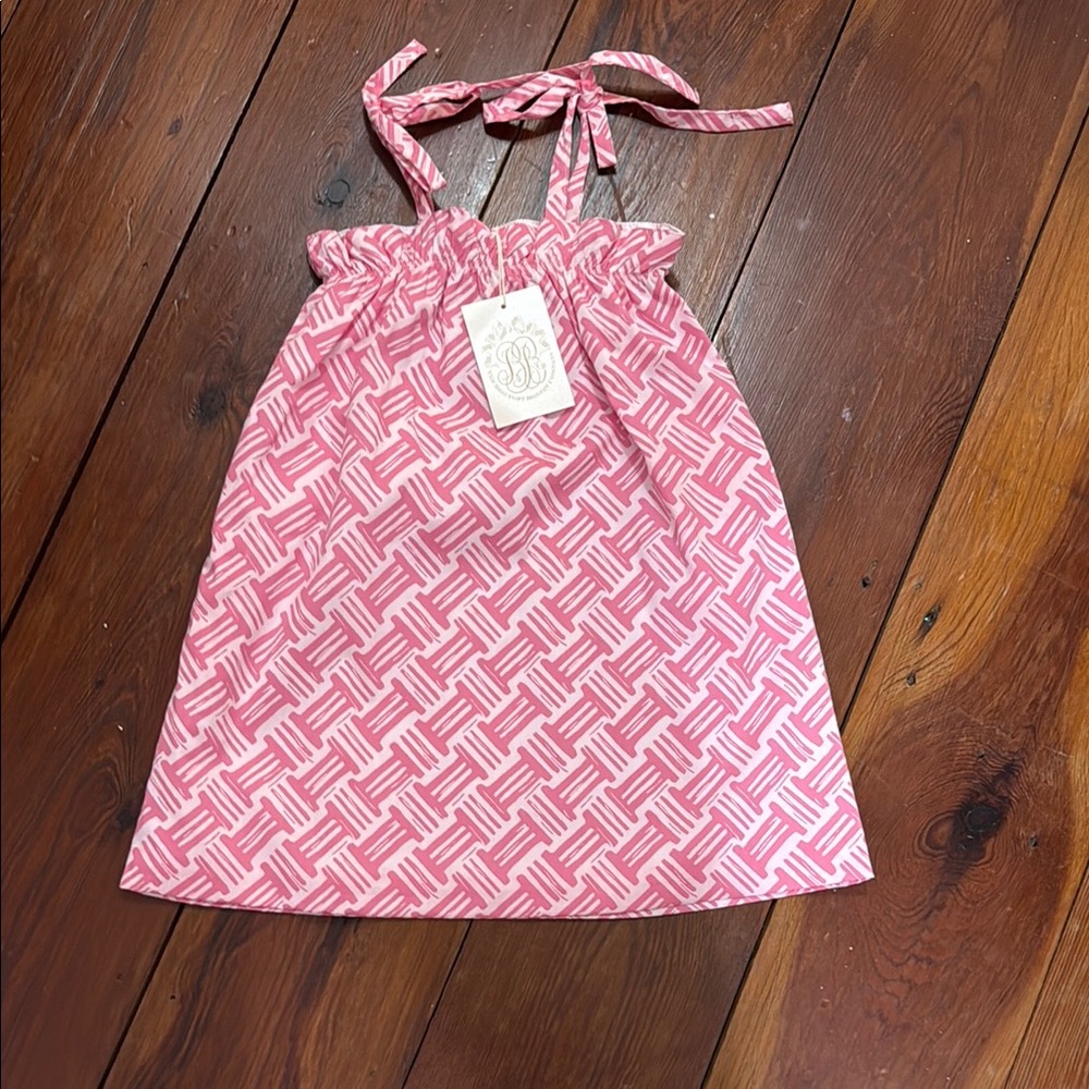 NWT Pink Geometric Patterned Dress
